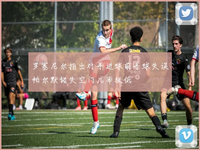罗塞尼尔指出对手进球前手球失误帕尔默错失空门几率极低