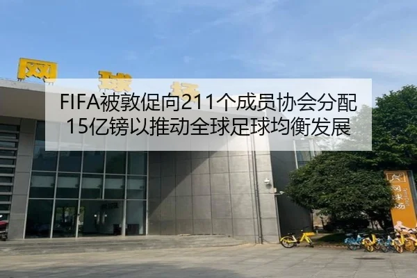 FIFA被敦促向211个成员协会分配15亿镑以推动全球足球均衡发展 - ayx
